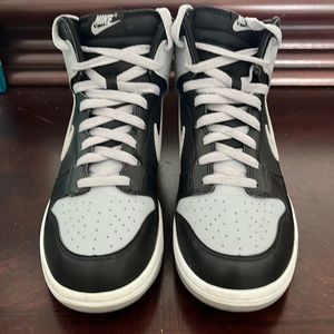 Mens Nike Dunks black and grey